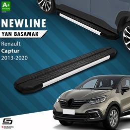 S-Dizayn Renault Captur NewLine Aluminyum Yan Basamak 173 Cm 2013-2020 A+ Kalite