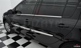 S-Dizayn Renault Clio 3 HB Krom Yan Kapı Çıtası 6 Prç 2006-2012