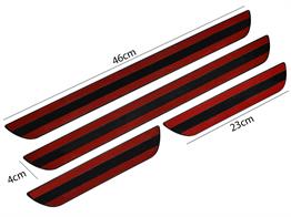 S-Dizayn Renault Clio 4 Sport Tourer Krom Kapı Eşik Koruması Krom Line 2013-2016 4 Parça