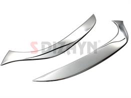 S-Dizayn Renault Clio 4 Sporttourer Krom Far Alt Çıtası 2 Prç. 2012-2016