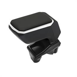 S-Dizayn Renault Clio 5 Kol Dayama Kolçak Geçmeli ABS Gri 2019-2026 A+Kalite