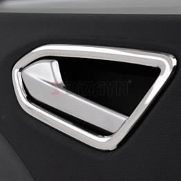 S-Dizayn Renault Clio 5 Krom İç Kapı Kolu Çerçevesi 4 Prç. 2019 Üzeri