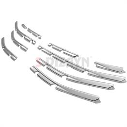 S-Dizayn Renault Clio 5 Krom Ön Tampon Çıtası 10 Prç. 2019 Üzeri