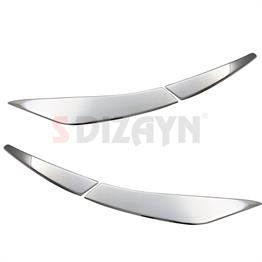 S-Dizayn Renault Clio 5 Krom Stop Üst Çıtası 4 Prç. 2019 Üzeri