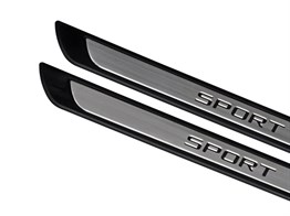 S-Dizayn Renault Clio 6 Krom Kapı Eşik Koruması Sport Line 2026 Üzeri 2 Parça