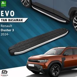 S-Dizayn Renault Duster 3 Evo Krom Yan Basamak 183 Cm 2024 Üzeri A+ Kalite