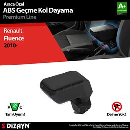 S-Dizayn Renault Fluence Kol Dayama Kolçak Geçmeli ABS Siyah 2010-2016 A+Kalite