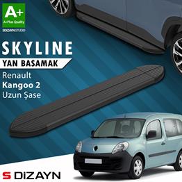 Renault Kangoo 2 Uzun Şase Skyline Siyah Yan Basamak 223 Cm 2008-2020 A+ Kalite