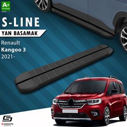 Renault Kangoo 3 S-Line Siyah Yan Basamak 193 Cm 2021 Üzeri A+ Kalite