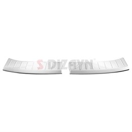 S-Dizayn Renault Megane 4 HB Krom Arka Tampon Eşiği 2016-2020