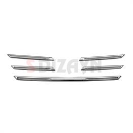 S-Dizayn Renault Megane 4 Krom Ön Panjur 5 Prç. 2016-2020 A+ Kalite