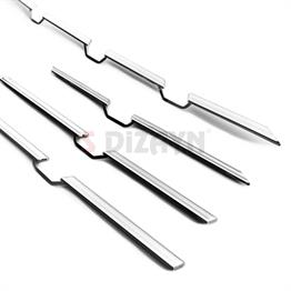 S-Dizayn Renault Megane 4 Krom Ön Tampon Çıtası 8 Prç. 2020 Üzeri