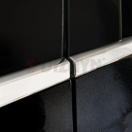 S-Dizayn Renault Megane 4 SD Krom Cam Çerçevesi 12 Prç. 2016 Üzeri A+ Kalite