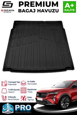 S-Dizayn Renault Rafale 3D Pro Bagaj Havuzu 2024 Üzeri A+ Kalite