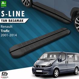 Renault Trafic 2 Uzun Şase S-Line Siyah Yan Basamak 263 Cm 2001-2014 A+ Kalite