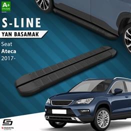 S-Dizayn Seat Ateca S-Line Siyah Yan Basamak 173 Cm 2017 Üzeri A+ Kalite