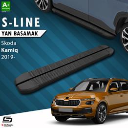 S-Dizayn Skoda Kamiq S-Line Siyah Yan Basamak 183 Cm 2019 Üzeri A+ Kalite