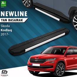 S-Dizayn Skoda Kodiaq NewLine Aluminyum Yan Basamak 193 Cm 2017-2023 A+ Kalite