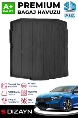 S-Dizayn Skoda Octavia 3D Pro Bagaj Havuzu 2024 Üzeri A+ Kalite