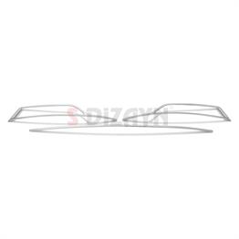 S-Dizayn Skoda Octavia A8 Krom Sis Çerçevesi 3 Prç. 2020-2024