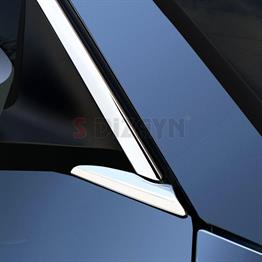 S-Dizayn Skoda Octavia A8 Sedan Krom Cam Çerçevesi 12 Prç. 2020 Üzeri A+ Kalite