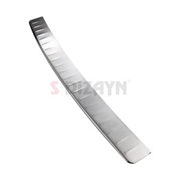S-Dizayn Skoda Rapid Spaceback Krom Arka Tampon Eşiği 2013-2017