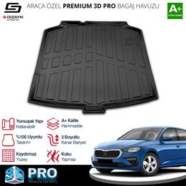S-Dizayn Skoda Scala 3D Pro Bagaj Havuzu 2019 Üzeri A+ Kalite