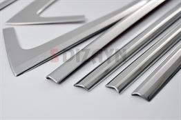 S-Dizayn Skoda Superb Krom Cam Çerçeve Seti 12 Prç 2015-2023 A+ Kalite