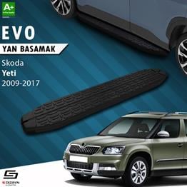 S-Dizayn Skoda Yeti Evo Siyah Yan Basamak 173 Cm 2009-2017 A+ Kalite