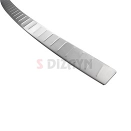 S-Dizayn Skoda Yeti Krom Arka Tampon Eşiği 2009-2017