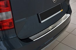 S-Dizayn Skoda Yeti Krom Arka Tampon Eşiği 2009-2017