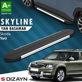 Skoda Yeti Skyline Aluminyum Yan Basamak 173 Cm 2009-2017 A+ Kalite