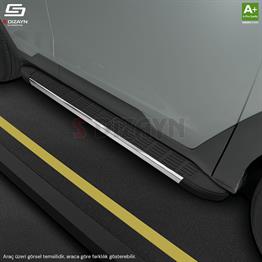 S-Dizayn Ssangyong Actyon S-Line Krom Yan Basamak 183 Cm 2024 Üzeri A+ Kalite