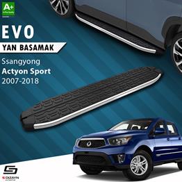 S-Dizayn Ssangyong Actyon Sports Evo Krom Yan Basamak 203 Cm 2007-2018 A+ Kalite