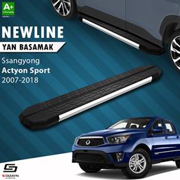 S-Dizayn Ssangyong Actyon Sports NewLine Krom Yan Basamak 203 Cm 2007-2018 A+ Kalite