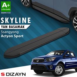 Ssangyong Actyon Sports Skyline Siyah Yan Basamak 203 Cm 2007-2018 A+ Kalite