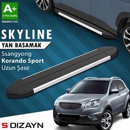 Ssangyong Korando Sport Skyline Aluminyum Yan Basamak 203 Cm 2010-2019 A+ Kalite