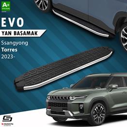 S-Dizayn Ssangyong Torres Evo Krom Yan Basamak 183 Cm 2023 Üzeri A+ Kalite