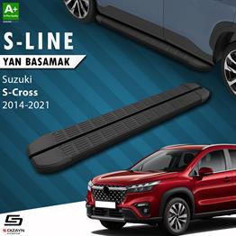 S-Dizayn Suzuki SX4 2 S-Cross S-Line Siyah Yan Basamak 173 Cm 2014-2021 A+ Kalite