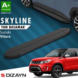 Suzuki Vitara 4 Skyline Siyah Yan Basamak 163 Cm 2015 Üzeri A+ Kalite