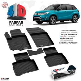 S-Dizayn Suzuki Vitara 4D Havuzlu Paspas 2015-2019 A+Kalite