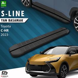 S-Dizayn Toyota C-HR 2 S-Line Siyah Yan Basamak 173 Cm 2023 Üzeri A+ Kalite