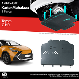S-Dizayn Toyota C-HR Çelik Karter Muhafaza 2023 Üzeri A+ Kalite