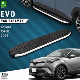S-Dizayn Toyota C-HR Evo Aluminyum Yan Basamak 173 Cm 2016-2023 A+ Kalite