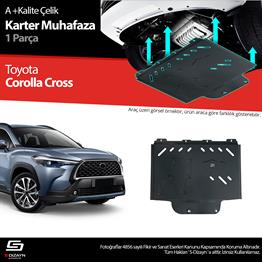 S-Dizayn Toyota Corolla Cross Çelik Karter Muhafaza Koruma 2022 Üzeri A+ Kalite