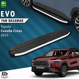Toyota Corolla Cross Evo Aluminyum Yan Basamak 183 Cm 2022 Üzeri