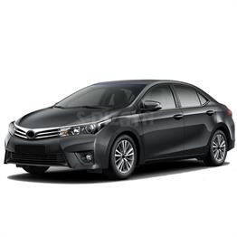 S-Dizayn Toyota Corolla Krom Cam Çıtası 4 Prç. 2013-2018