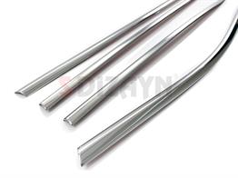 S-Dizayn Toyota Corolla Krom Cam Çıtası 4 Prç. 2013-2018