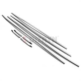 S-Dizayn Toyota Corolla Krom Cam Çıtası 8 Prç. 2019 Üzeri