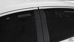 S-Dizayn Toyota Corolla Krom Cam Üst Çıtası 4 Prç. 2013-2018